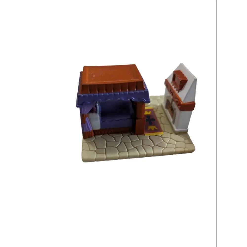 Vtg Polly Pocket My Pretty Dollhouse Furniture Pieces Rooms Galoob 1994 Lot